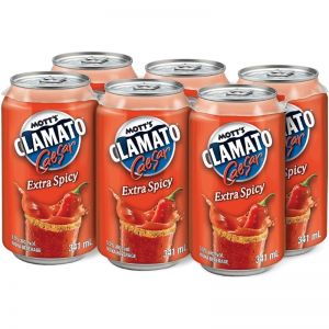 Mott's Clamato Caesar Extra Spicy (cans)